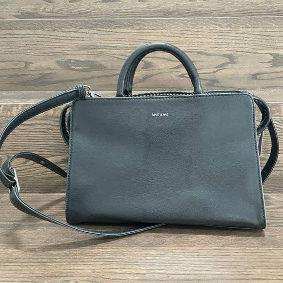Matt & Nat Vegan Portia Satchel Crossbody Purse - Picture 1 of 2